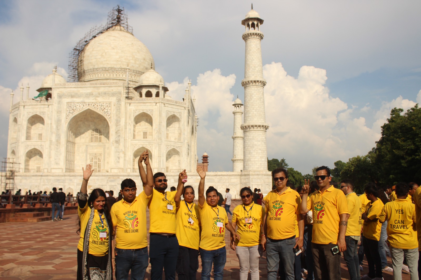 Visually impaired travellers on an RSKC journey