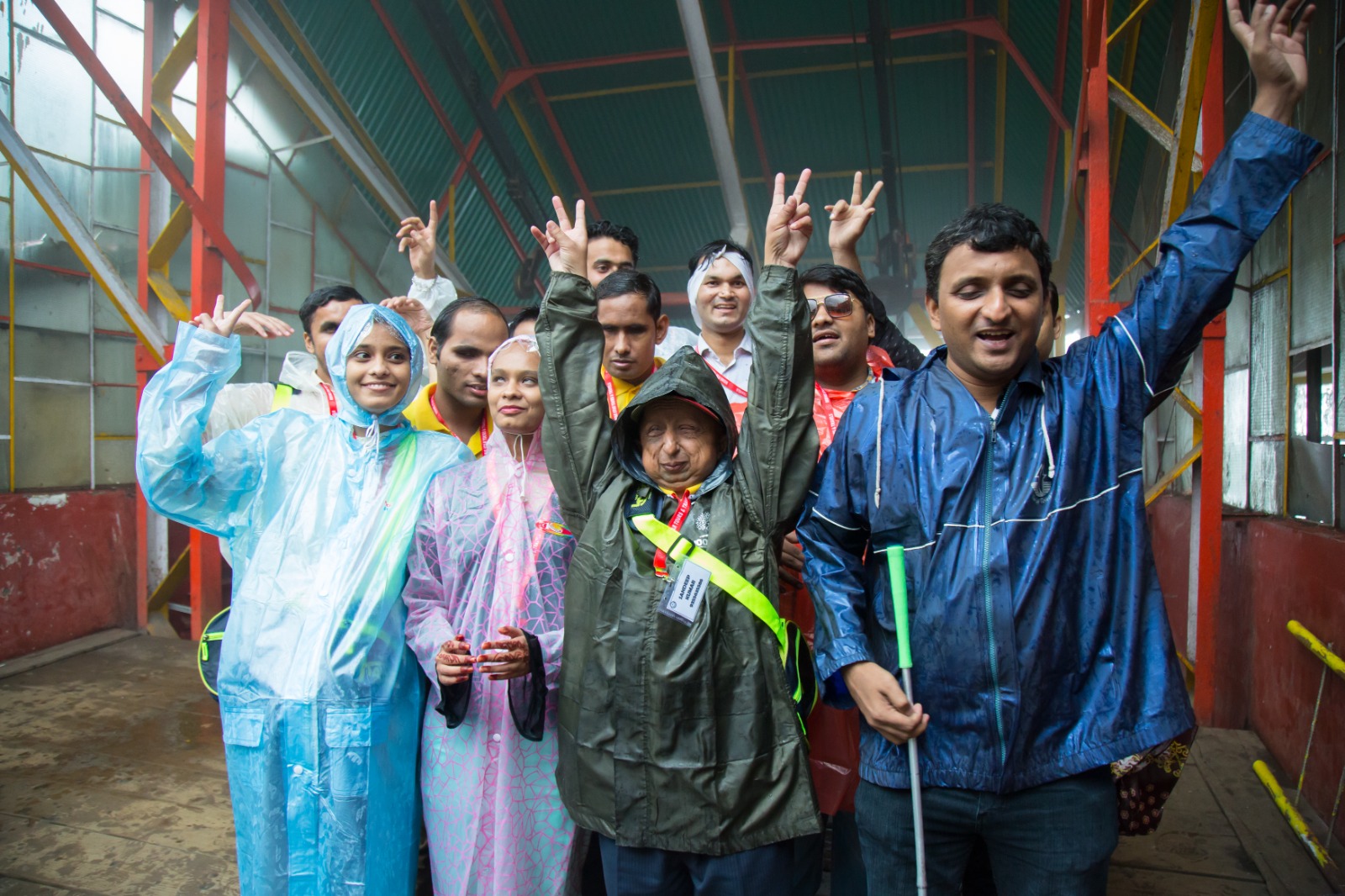 Visually impaired travellers on an RSKC journey