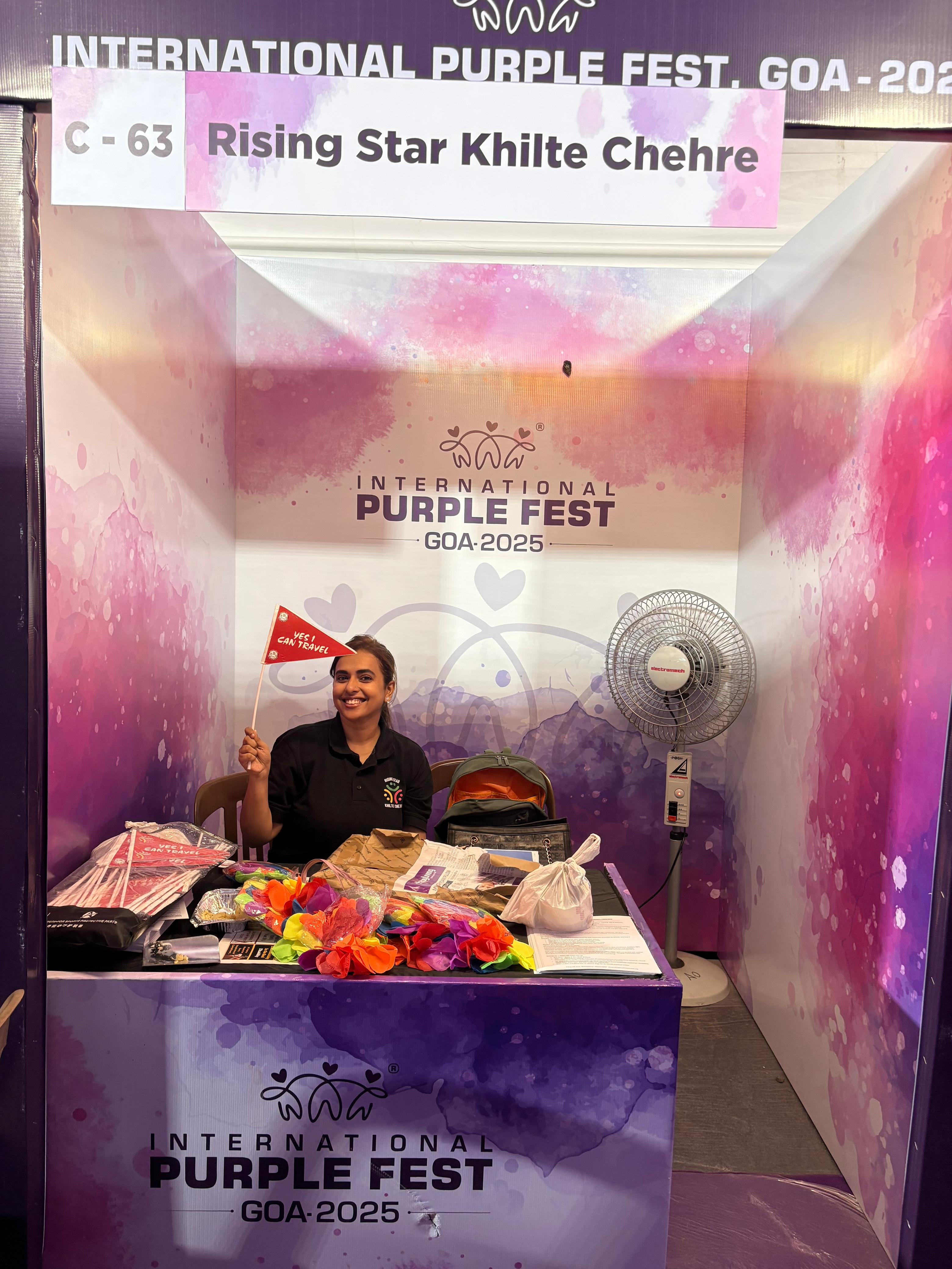 Purple Fest Goa moment 2