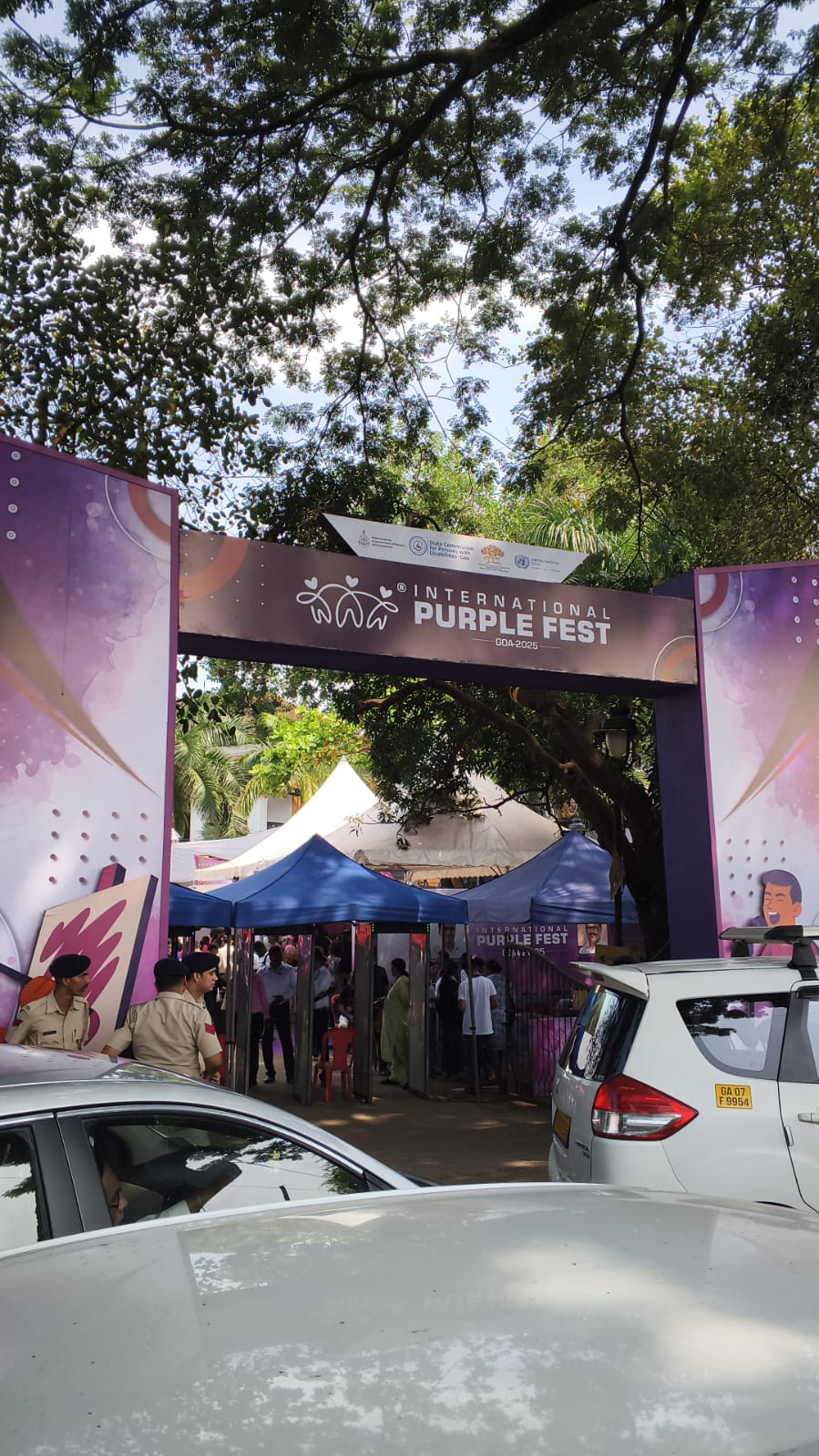 Purple Fest Goa moment 4
