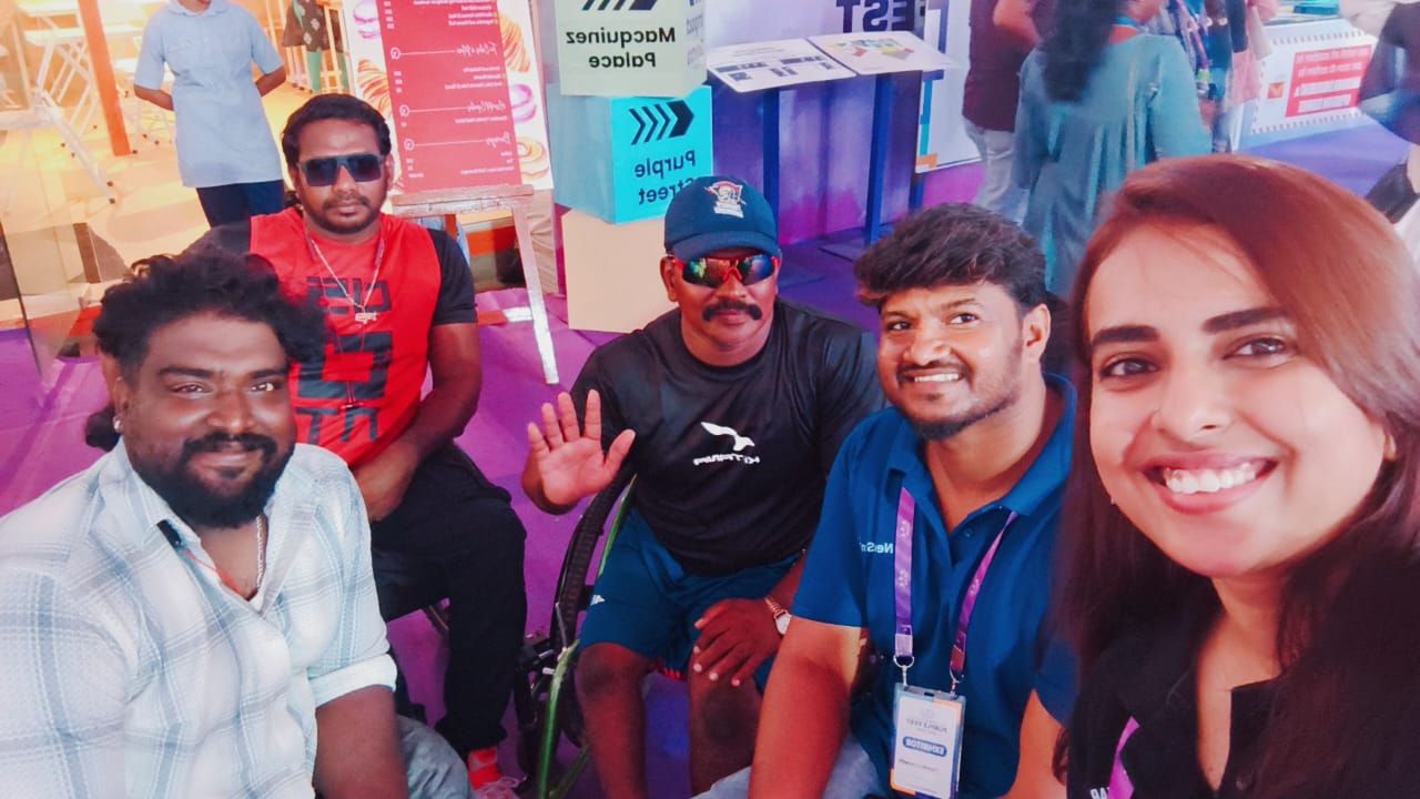 Purple Fest Goa moment 5