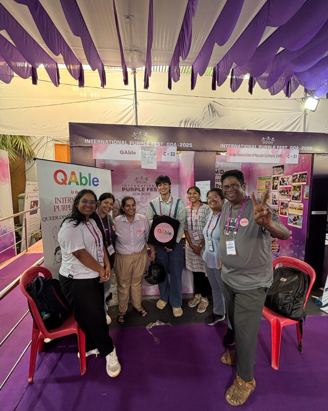 Purple Fest Goa moment 21