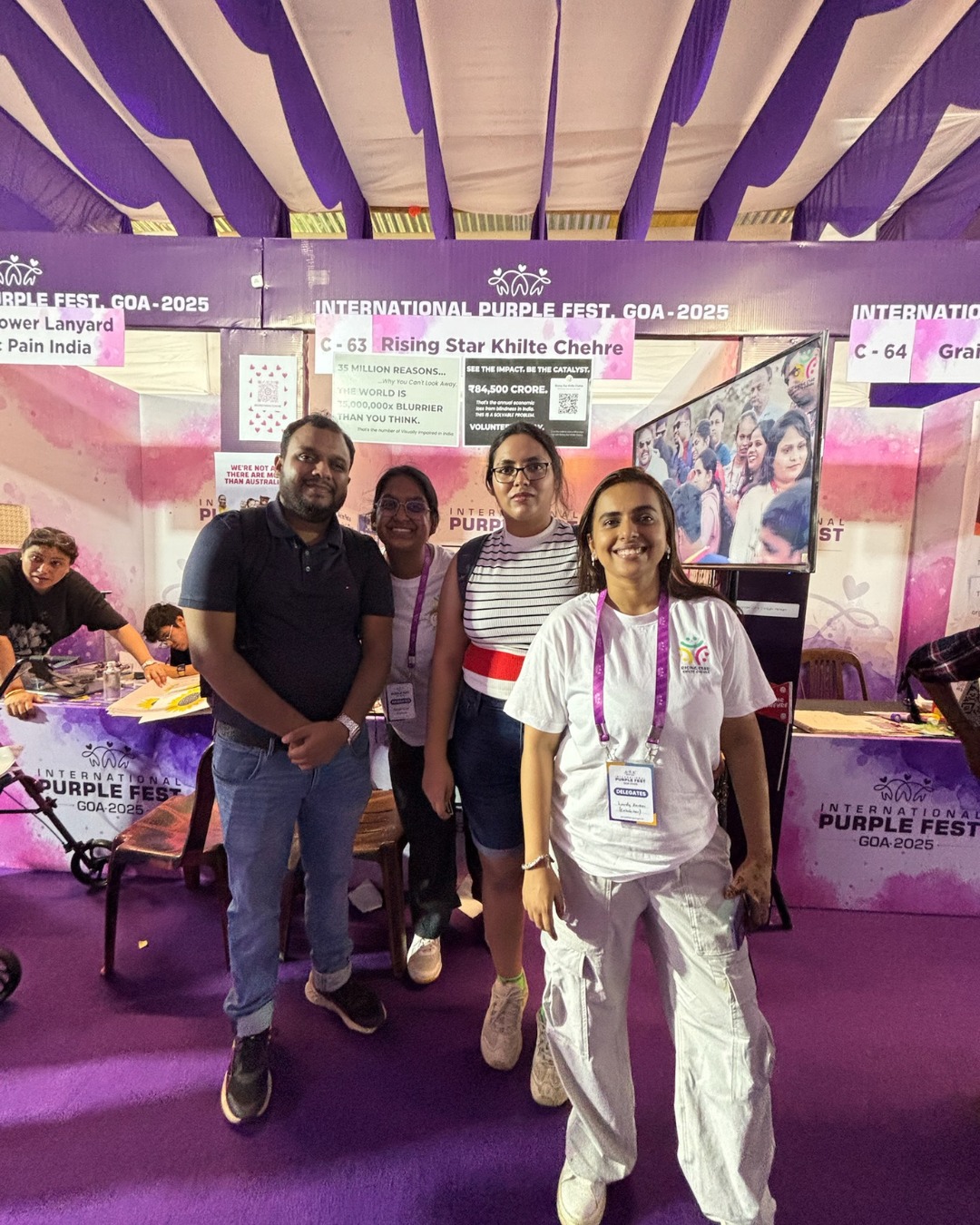 Purple Fest Goa moment 22